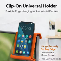 Portable Foldable Silicone Phone Holder Bendable Freely into Any Shape Multi-Angle Adjustable Stand for Mobile Phone