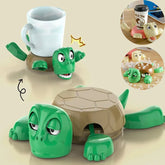 1PC Turtle Coaster Coffee Cup Holder with Hidden Toy Creative Beverage Rack for Home Decor Kitchen Office Tableware Decoration