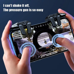 G21 Mobile Phone Game Trigger Gamepad Joystick 6-Finger Aim Shooting L1 R1 Key Button Game Fingertips For PUBG Game Controller