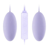 10 Frequency Double Vagina Balls Vibrator USB Silent Strong Shake In Front And Back For Foreplay Adult Fun Female Masturbation