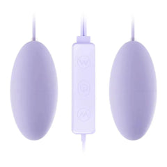 10 Frequency Double Vagina Balls Vibrator USB Silent Strong Shake In Front And Back For Foreplay Adult Fun Female Masturbation