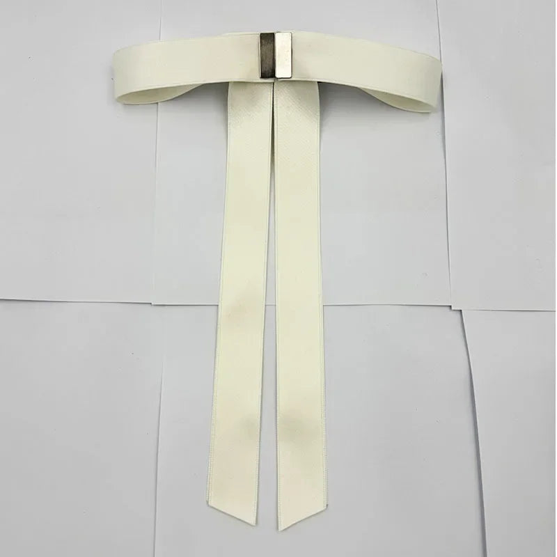 1/2pcs Magnetic Bow Hair Clip with Detachable Streamers — Sweet-Style Claw Clip for Women, Ideal for Half-Up Hairstyles