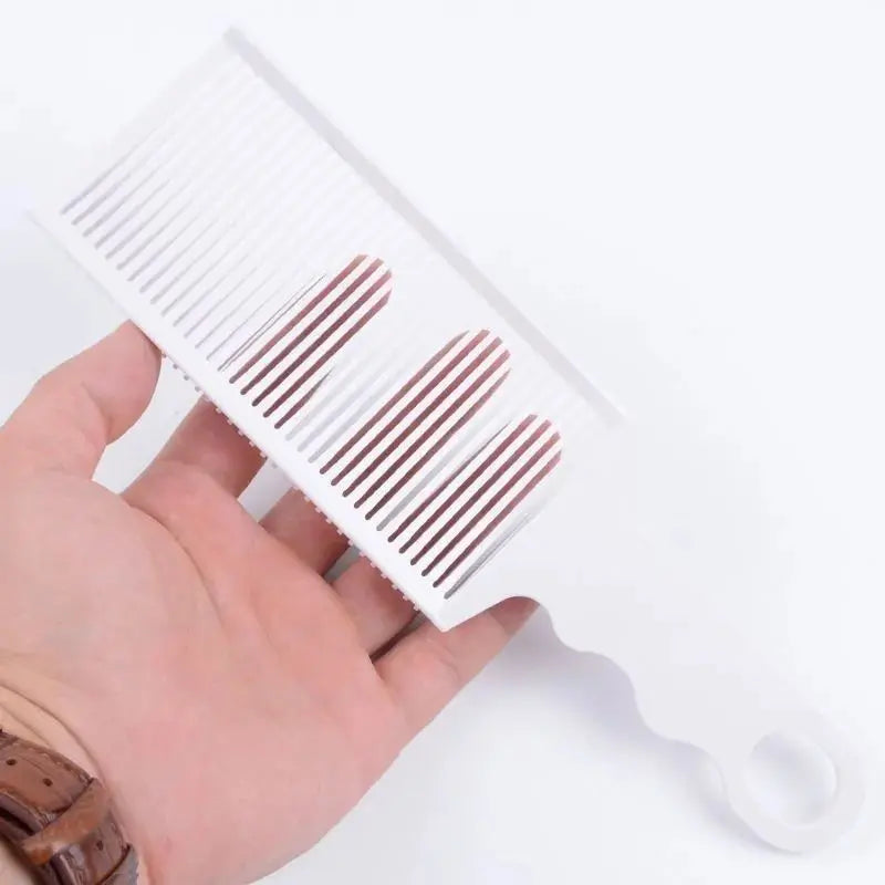 Hair Cutting Combs Professional Barber Clipper Blending Flat Top Hair Cutting Comb for Men Fading Comb Salon Styling Tool