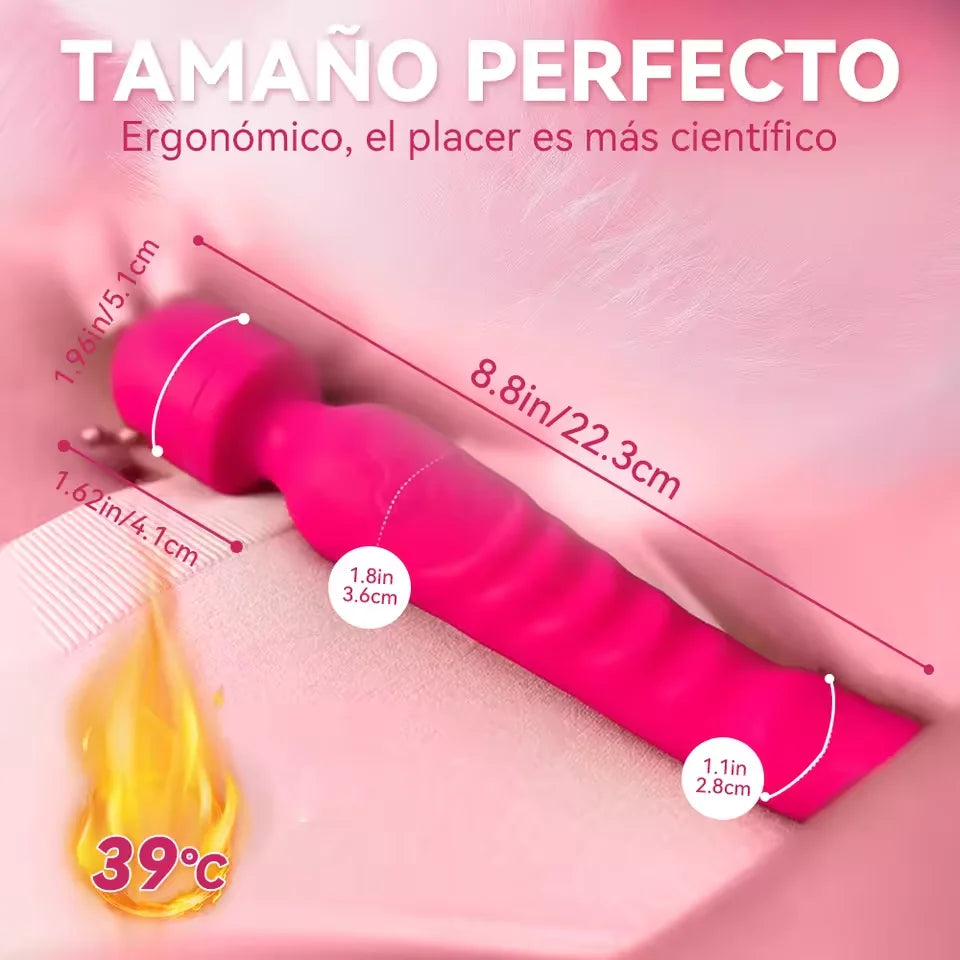 Powerful Vibrator Dildos Wand for Women Clitoris Stimulator G Spot Vibrator for Women Vagina Massager Adult Sex Toys for Woman