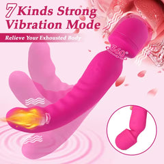 Powerful Vibrator Dildos Wand for Women Clitoris Stimulator G Spot Vibrator for Women Vagina Massager Adult Sex Toys for Woman