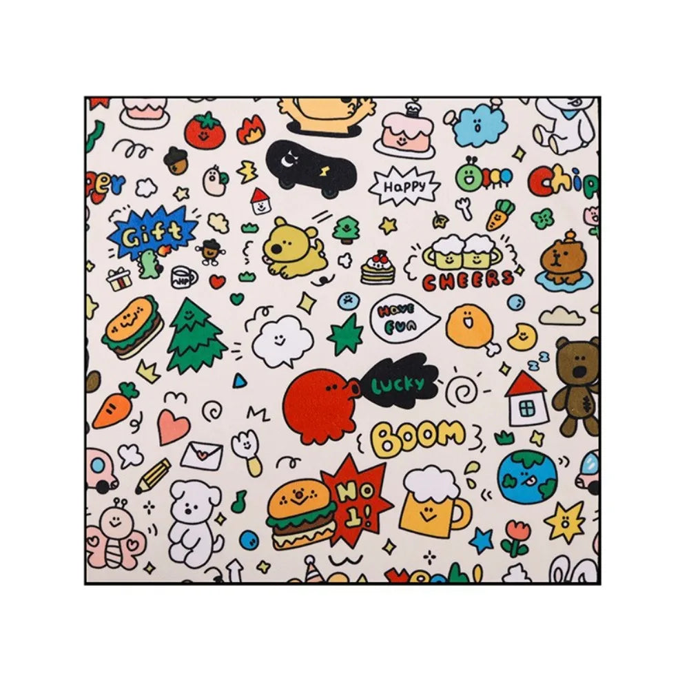 2024 New Fantastic Folding Cosmetic Bag Magic Cloth Hundred Patch Cloth Camera For iPad Storage Bag