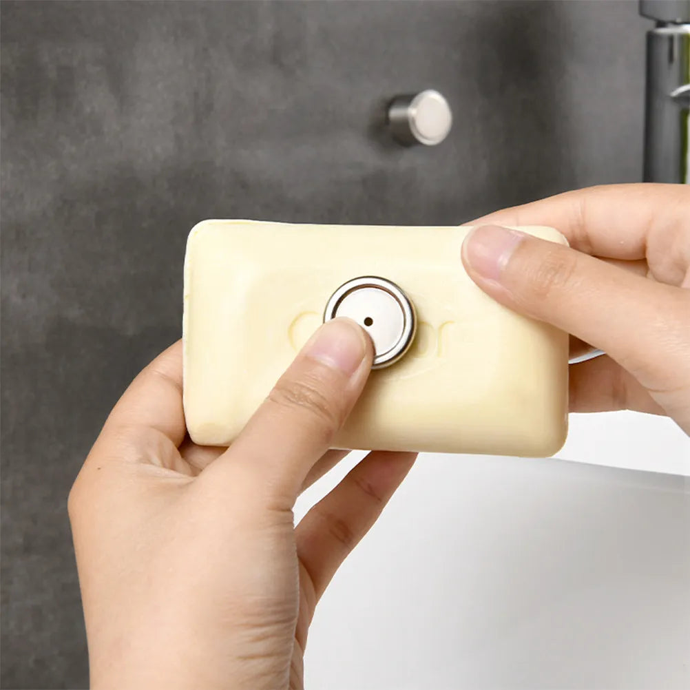 3pcs Soap Holder Rust Proof Kitchen Bathroom Soap Holder Parts Wall Rack Sponge St Practical Storage ganizer