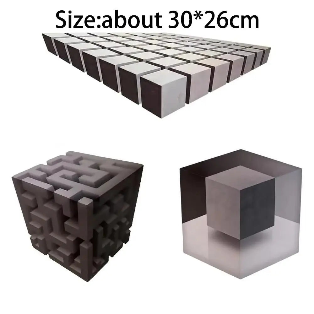 Gifts 3D Impossible Wall Art That Reshapes Reality Irregular Illusion Art Illusion Wall Decal DIY Home Decoration